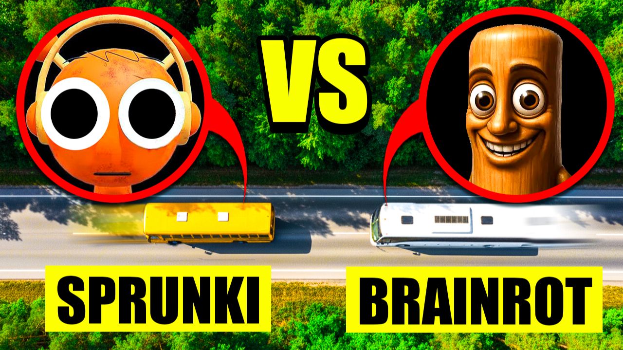 МОЙ ДРОН СНЯЛ АВТОБУС БРЕЙНРОТ VS АВТОБУС СПРУНКИ В РЕАЛЬНОЙ ЖИЗНИ! смотреть онлайн