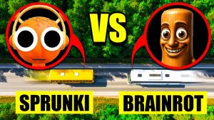 МОЙ ДРОН СНЯЛ АВТОБУС БРЕЙНРОТ VS АВТОБУС СПРУНКИ В РЕАЛЬНОЙ ЖИЗНИ!