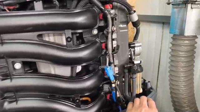 Запуск мотора Yamaha F90. 2011 год.