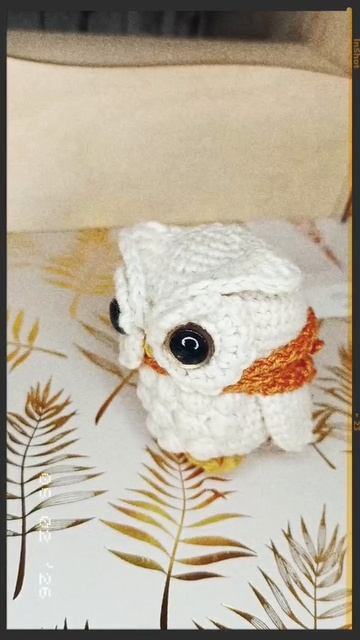 Марафон-гонка «Русский стиль». Задание 3. Сова с платком🧶🦉