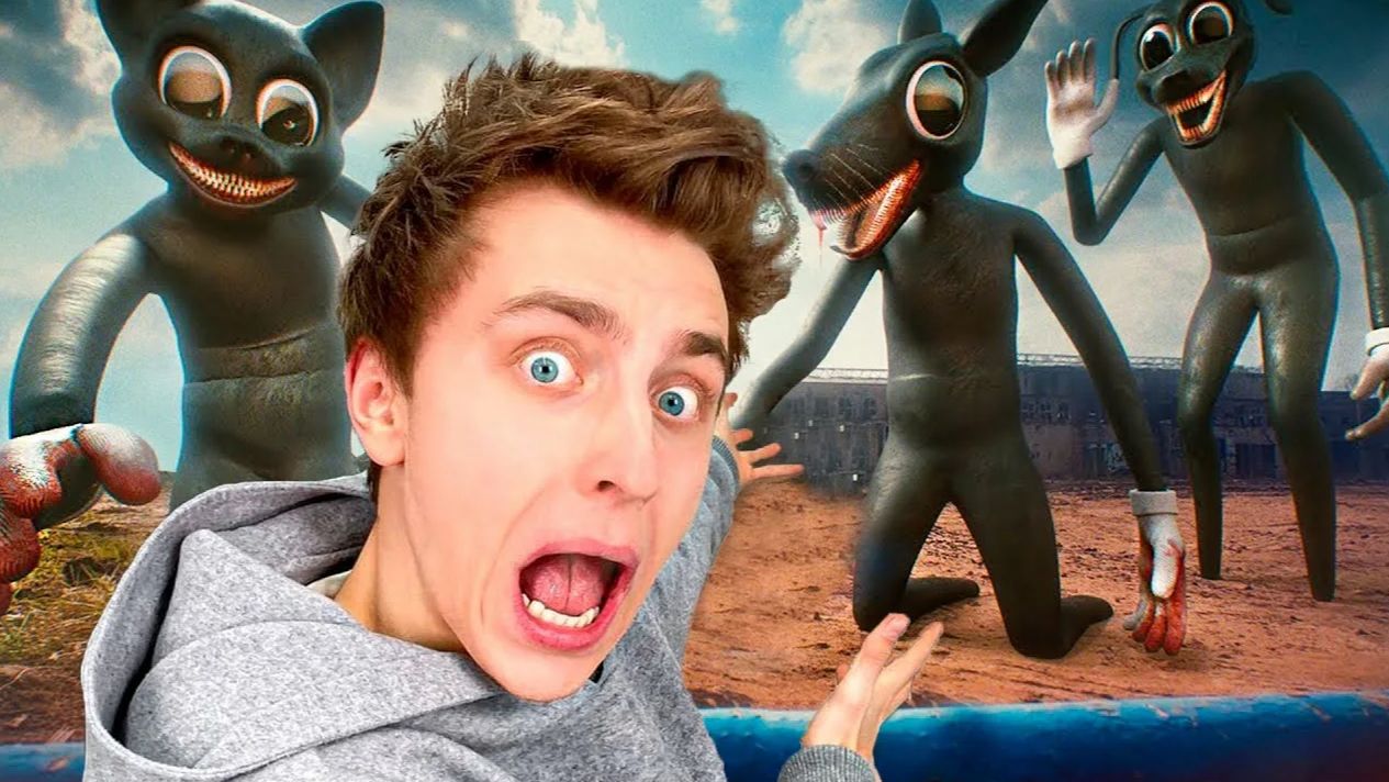 ВЛАД А4 - КАРТУН КЭТ в Реальной жизни! А4 смотреть онлайн