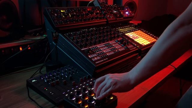 A little mix in techno jam with a new setup on «rave chest 3.0» setup part 11