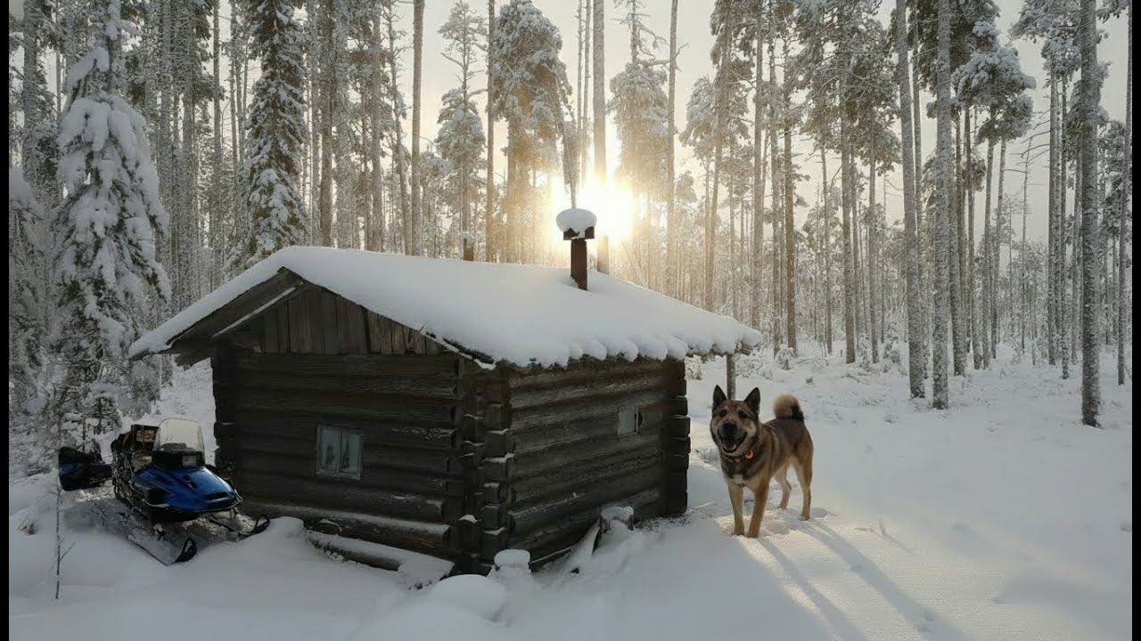 ЖЕРЛИЦЫ ПРИНОСЯТ ТРОФЕИ. РЫБАЛКА НА СЕВЕРЕ. ТАЁЖНАЯ ИЗБУШКА ПРИЮТИЛА РЫБАКОВ. ХОТ-ДОГ ДЛЯ СОБАКИ смотреть онлайн