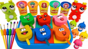 ЛЕПИМ МОРОЖЕНКИ ИЗ КИНЕТИЧЕСКОГО ПЕСКА С ИГРУШКАМИ ВИДЕО МУЛЬТИКИ ДЛЯ ДЕТЕЙ КАНАЛ ИГРАЛКИ-ЗАЛИПАЛКИ