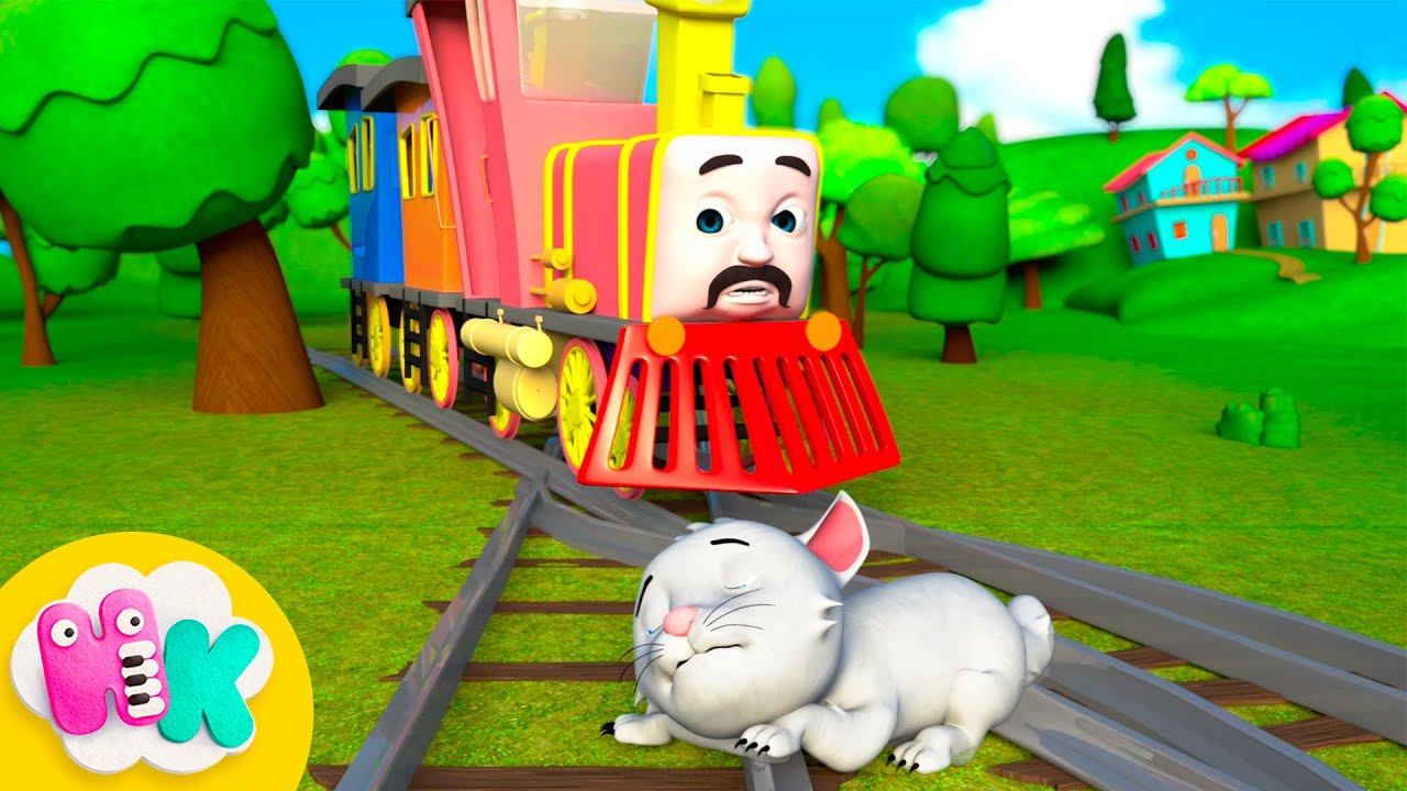 Das Kätchen und die Lok Lied über Züge für Kinder | HeyKids Kinderlieder TV смотреть онлайн