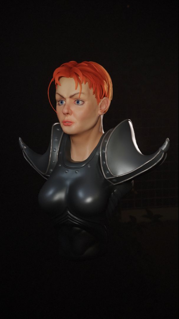 Girl Bust — Speed Sculpt #zbrush #3d #art Girl Bust — Speed Sculpt #zbrush #3d #art