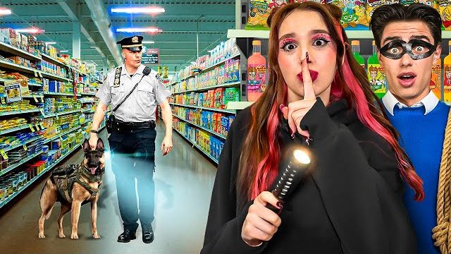 НОЧЬ в СУПЕРМАРКЕТЕ ! смотреть онлайн