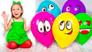 Детская песня про воздушный шар. Песни для детей от Майи и Маши+Веселые детские сборники