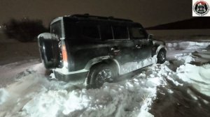 Как едет по глубокому снегу Джетур Т2