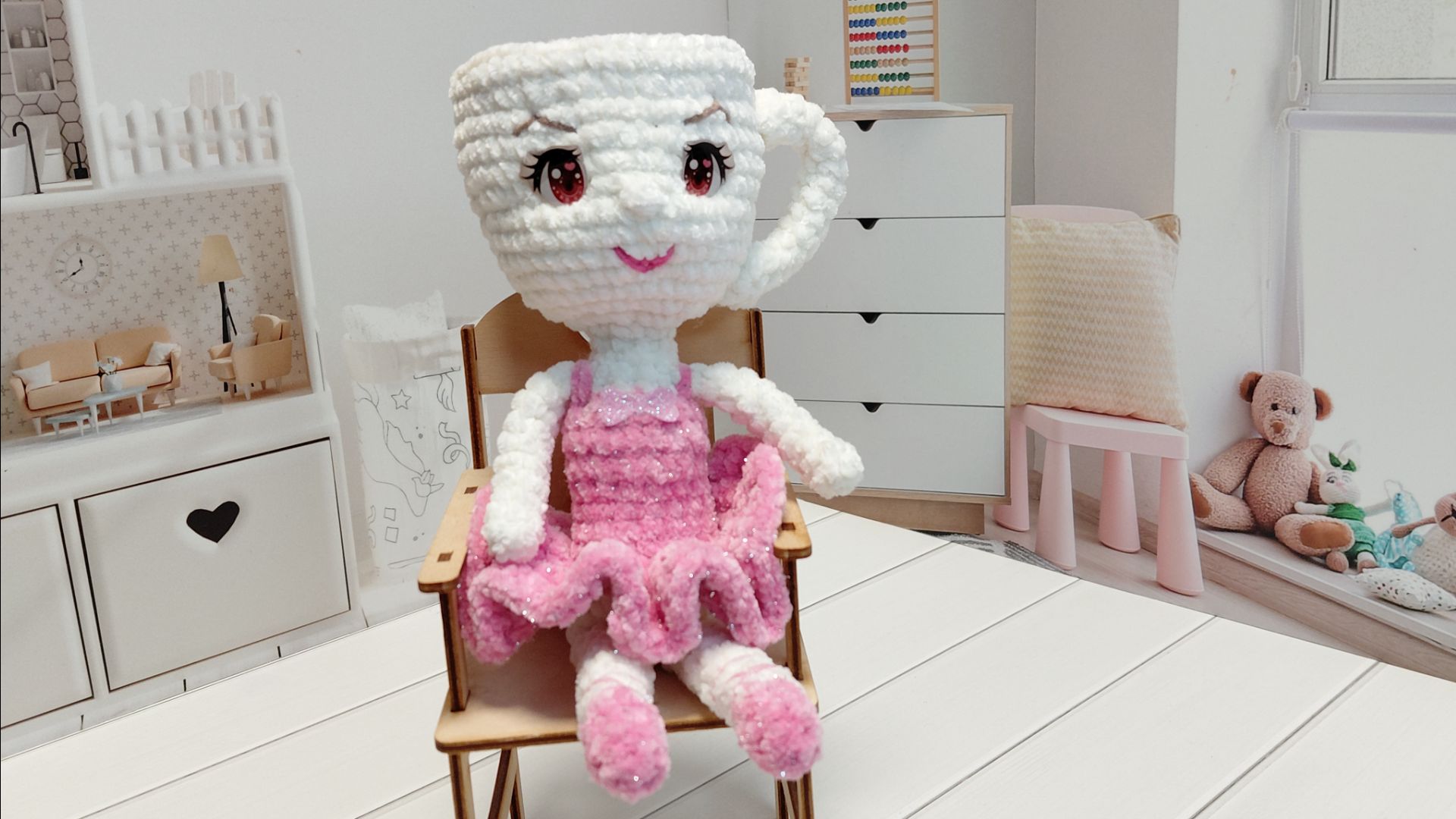 06.02.26 Отчет№5 в марафоне «Вязание=это серьезно 2» ВЭС-2. г.Венеция . Балерина-Капучино😊