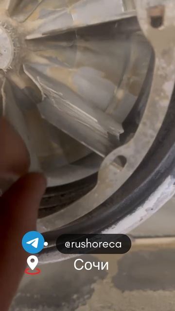 Диагностика, ремонт пароконвектомата Unox 🇮🇹 кальций, накипь в камере, на тенах, на крыльчатке.