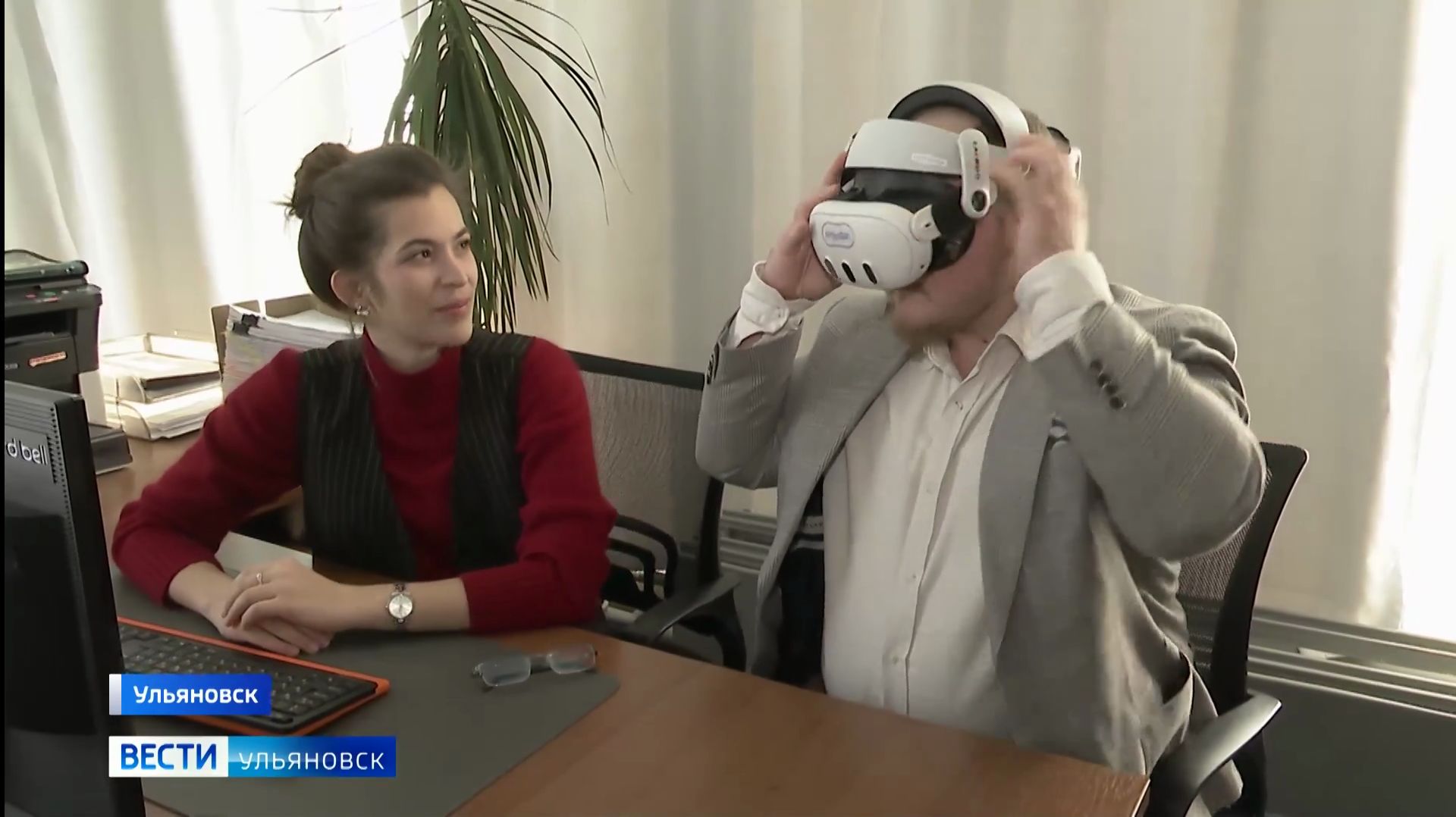 ГТРК Волга про VR-лабораторию Метатория и молодого учёного Глеба Гуськова