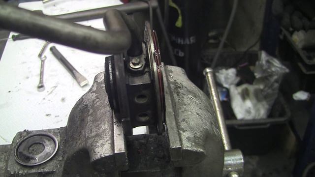 Турбина мотора V9X Nissan Infiniti. Разбор. Диагностика.