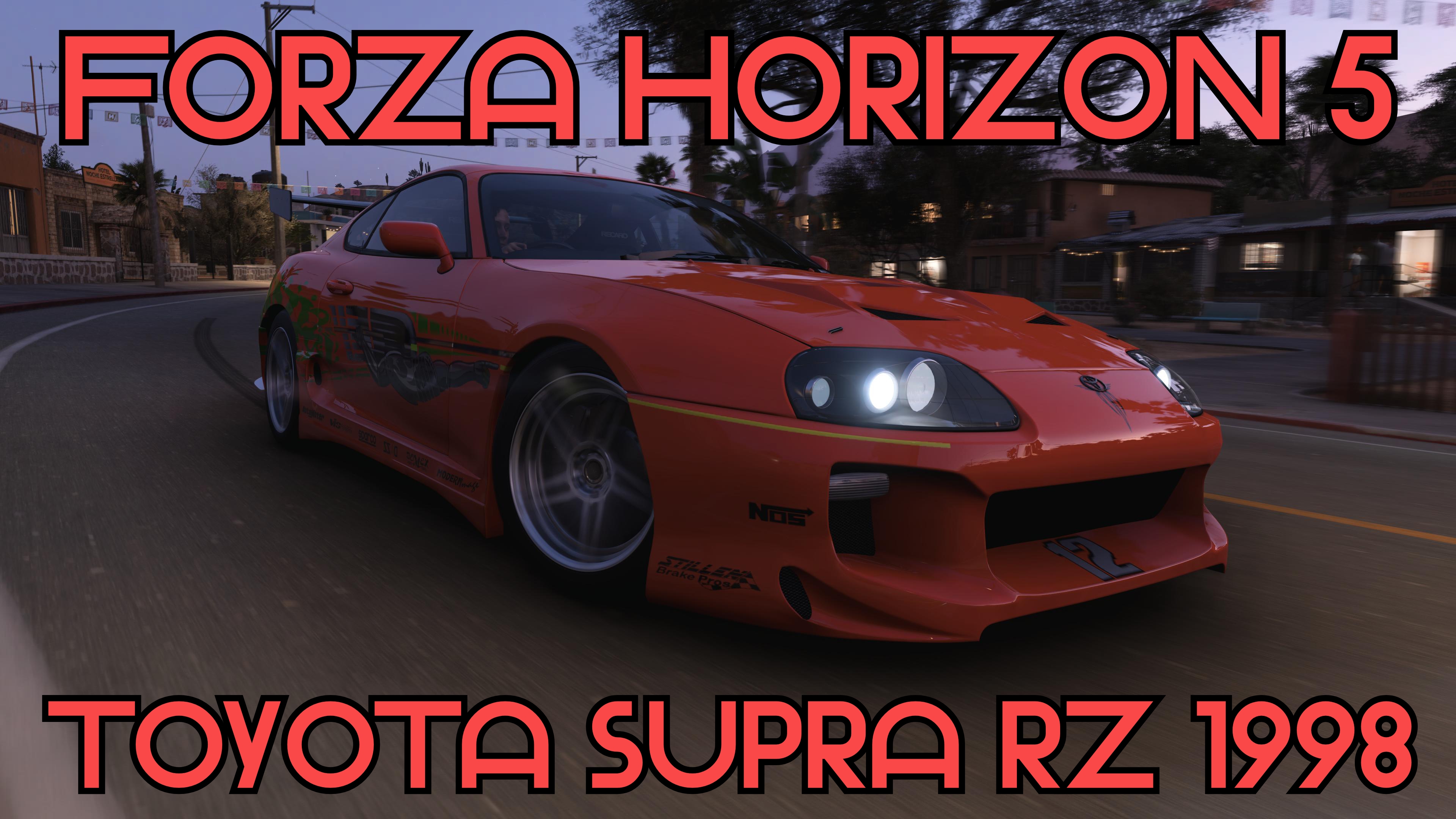 Forza Horizon 5: Toyota Supra RZ 1998 – Япония открывает двери в мир мощных моторов! 🚗🔥 смотреть онлайн