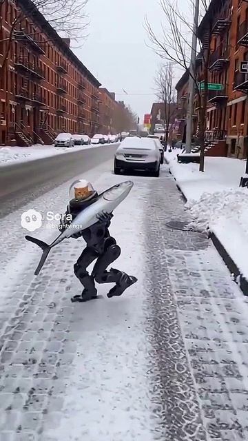 Украл рыбу #sora2 #ai #sora #humor #юмор #кот #кошки