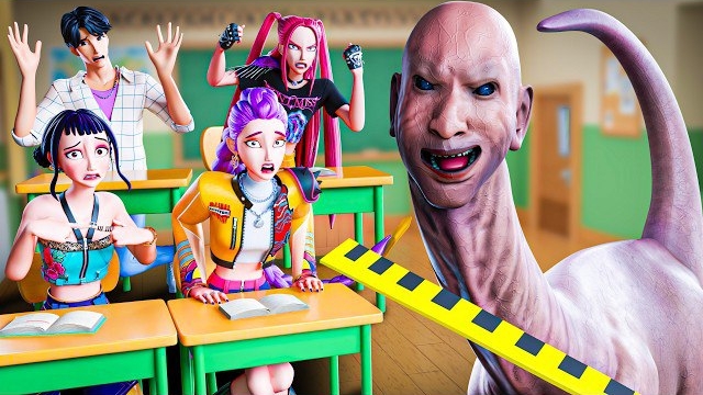 Талласофобия в школе с Охотниками на демонов смотреть онлайн