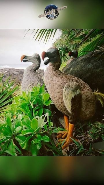 Маврикийский дронт или птица ДОДО. Полностью вымершая птица   (@infackts)