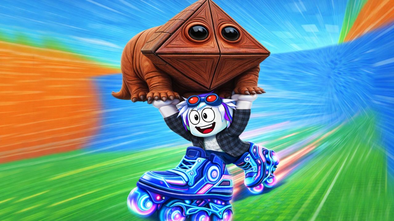 УКРАЛ НА РОЛИКАХ САМОГО СИЛЬНОГО БРЕЙНРОТА В ИГРЕ! ROBLOX Skate Waves For Brainrots смотреть онлайн