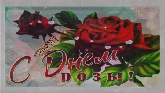 С ДНЁМ РОЗЫ! ЧУДЕСНЫЙ ДЕНЬ!