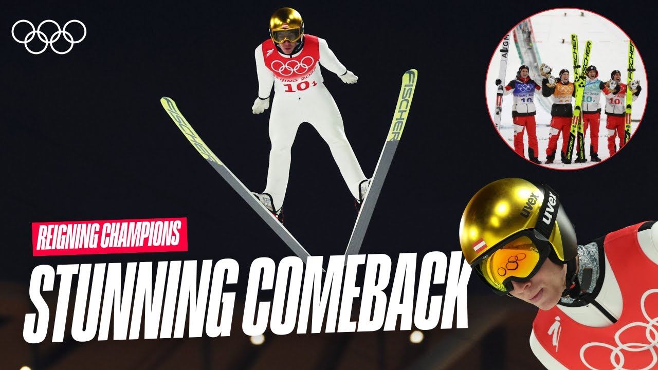 Командная сенсация: как Австрия завоевала золото в прыжках с трамплина