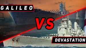 ЛИНКОР GALILEO VS DEVASTATION! ЧТО ОКАЖЕТСЯ СИЛЬНЕЕ? VKPLAY TWITCH YOUTUBE МИР КОРАБЛЕЙ