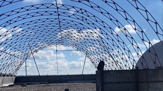 Строим каркасный арочный ангар из б/у металлоконструкций. ЮгСтройКомплект