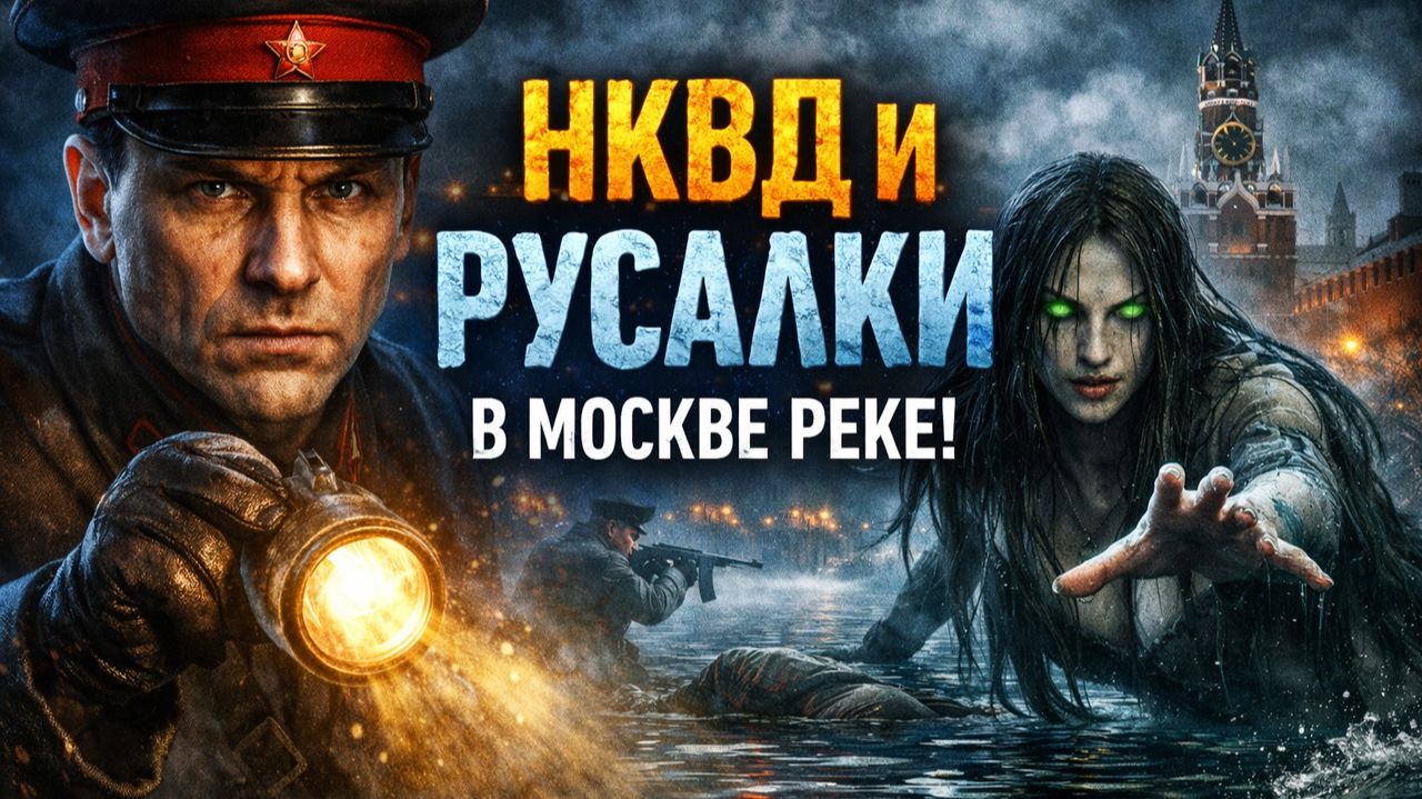 НКВД и русалки Москвы-реки: Они не убивали. Они изымали. Тайное дело НКВД о русалках. Мистика смотреть онлайн