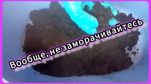 Готовим грунт для рассады