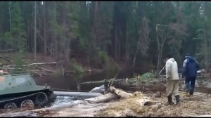 Гусеничная Техника на бездорожье.. (5)