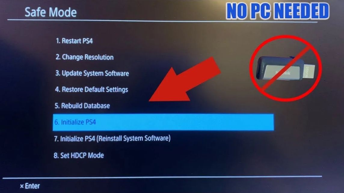 УДАЛЕНИЕ ПОЛЬЗОВАТЕЛЬСКИХ ДАННЫХ И ПО НА PS4