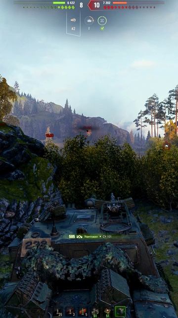 Blyskawica — 5 Фрагов 8K DMG • #wot #Blyskawica #миртанков