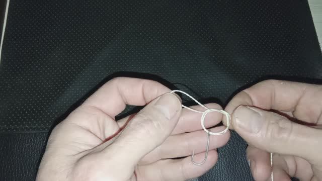 узел для рыболовного крючка