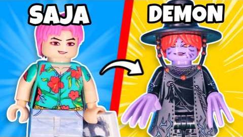 ЛЕГО Распаковка поддельных минифигурок LEGO SAJA BOYS... смотреть онлайн