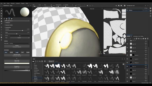 Pigeon Timelapse — Speedsclupt in Zbrush and Handpainted Textures in Substance Painter — Lucy Choque
