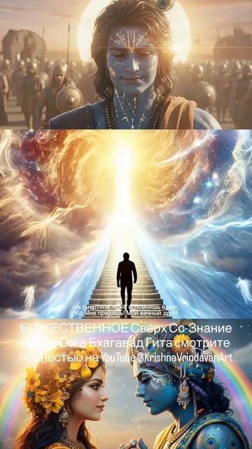 БОЖЕСТВЕННОЕ Сверх Со-Знание  Песнь Бога  Бхагавад Гита 2 глава 2.47-2.72 