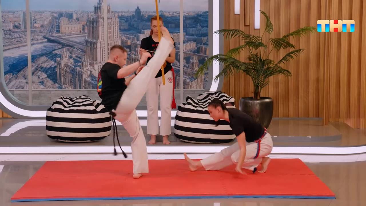 От ритма к удару: капоэйристы в гостях — смотрим мастер‑класс вживую