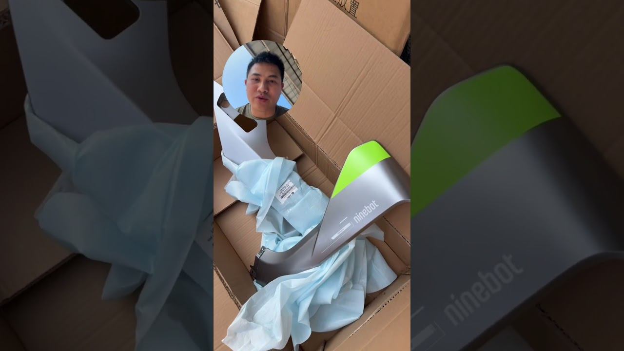 Пластиковые элементы корпуса Электроскутера Ninebot M3 95C MAX #ninebot #m395cmax смотреть онлайн