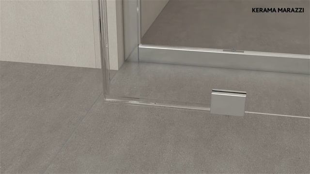 Видеоинструкция: распашная дверь «Ветро» с боковой панелью KERAMA MARAZZI
