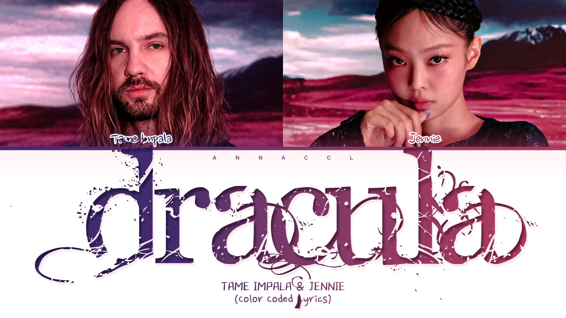 Tame Impala, JENNIE Dracula (Remix) (Перевод на русский) (Color Coded Lyrics) смотреть онлайн