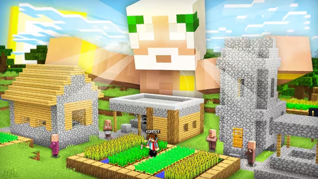 ВСЁ ЭТО ВРЕМЯ БОГ НАБЛЮДАЛ ЗА НАМИ В МАЙНКРАФТ | Компот Minecraft смотреть онлайн