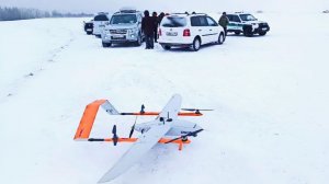 Беспилотники теперь мониторят зимники Югры