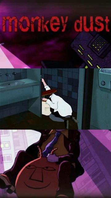 Культовый мультсериал Monkey Dust #чёрныйюмор #актуальное #жесть