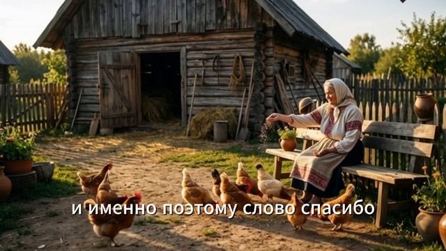 бабка и спасибо