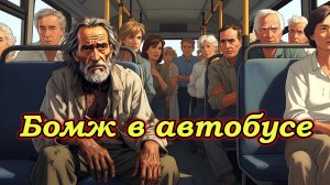 "Бомж в автобусе" - в стиле "Modern Talking"