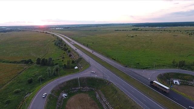 Город Коломна и трасса М-5 смотреть онлайн