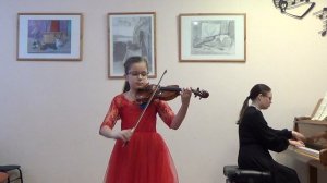 Голиченкова Ксения (скрипка)_Н.Ниязи Колыбельная