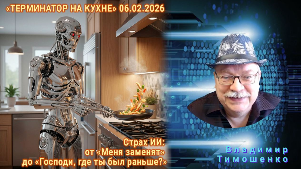ТЕРМИНАТОР НА КУХНЕ: ИИ ваш стажёр, а не ваш начальник!