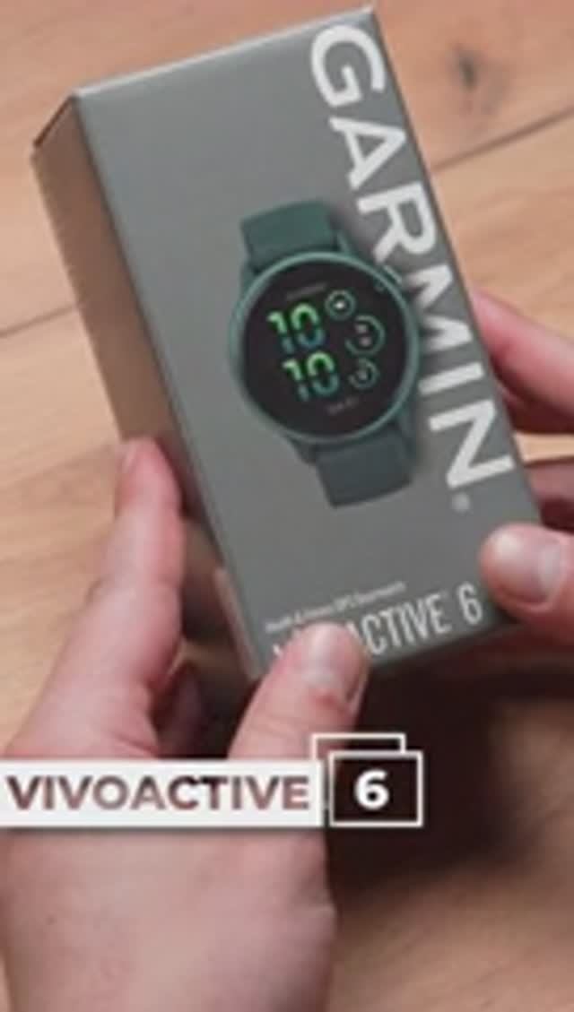 Распаковка новых часов Garmin Vivoactive 6