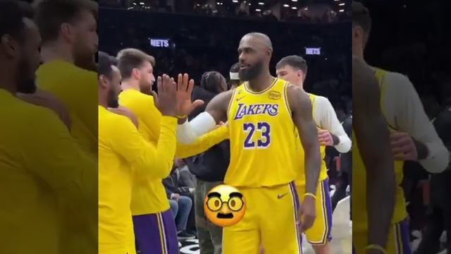 Леброн Джеймс приветствует каждого партнёра по-своему  мелочь которая говорит о многом.