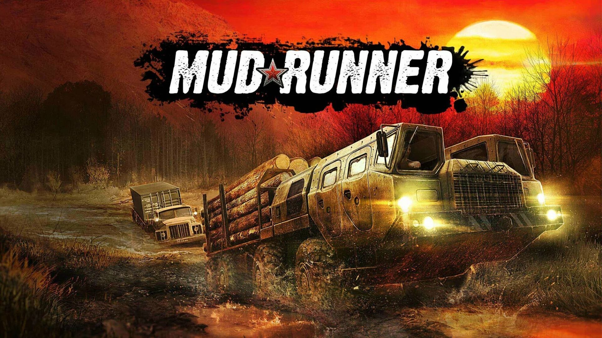 Месим грязь. Учусь ездить по бездорожью! — MudRunner № 1